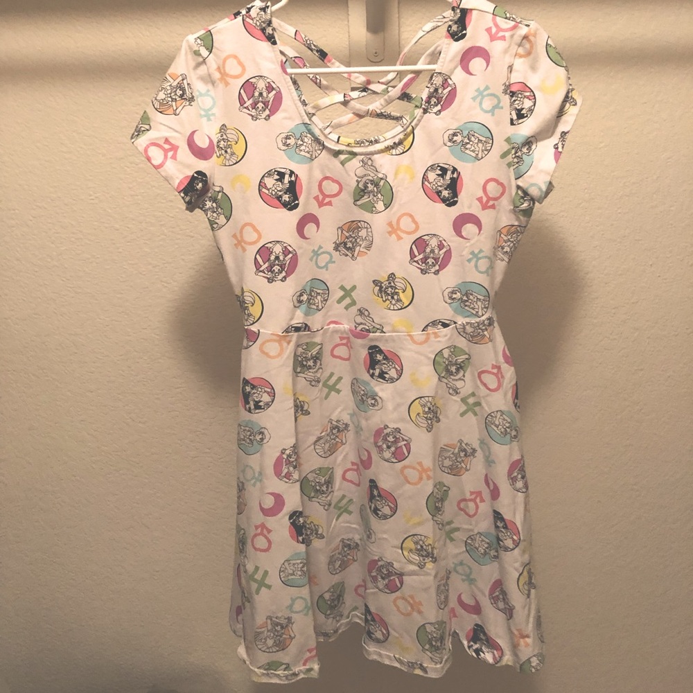 Sailor moon skater dress size large